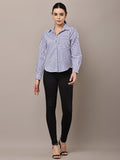 Begumpan Striped Shirt - Blue & White