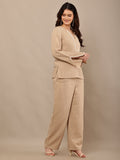 Begumpan Premium Co-Ord Set - Beige