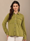 Begumpan Premium Double Pocket Jacket - Green