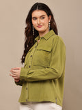 Begumpan Premium Double Pocket Jacket - Green