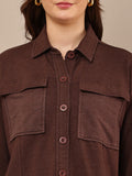 Begumpan Premium Double Pocket Jacket - Brown