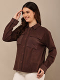 Begumpan Premium Double Pocket Jacket - Brown