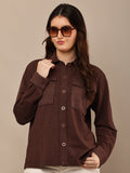 Begumpan Premium Double Pocket Jacket - Brown