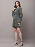 Begumpan Multi Color Coat - Multi