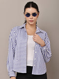 Begumpan Striped Shirt - Blue & White