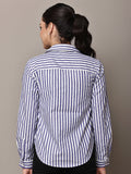 Begumpan Striped Shirt - Blue & White