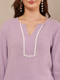 Begumpan Premium Cord Set - Lavender