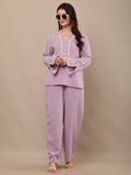 Begumpan Premium Cord Set - Lavender