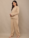 Begumpan Premium Co-Ord Set - Beige