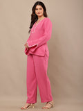 Begumpan Premium Co-Ord Set - Pink