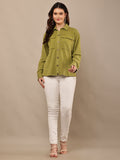Begumpan Premium Double Pocket Jacket - Green