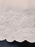 Begumpan Flower Emboridery Top - White